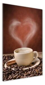Vertikálny foto obraz sklo tvrdené Aromatická káva