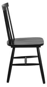 Čierna Jedálenská stolička Riano 50,5 × 49,5 × 86 cm ACTONA