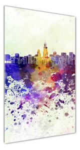 Vertikálny foto obraz sklenený Farebné Chicago