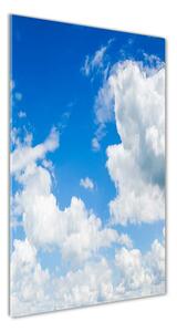 Vertikálny fotoobraz na skle Mraky na nebi osv-68627282