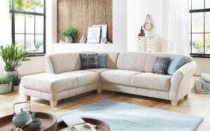 ROHOVÁ SEDAČKA, textil, krémová Sit & More - Sedačky, Online Only