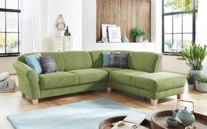 ROHOVÁ SEDAČKA, textil, zelená Sit & More - Sedačky, Online Only