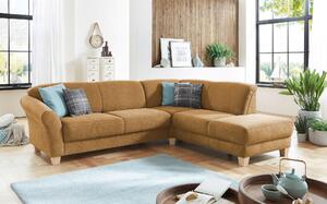 ROHOVÁ SEDAČKA, textil, horčicovožltá Sit & More - Sedačky, Online Only