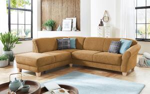 ROHOVÁ SEDAČKA, textil, horčicovožltá Sit & More - Sedačky, Online Only