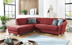 ROHOVÁ SEDAČKA, textil, červená Sit & More - Sedačky, Online Only