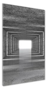 Vertikálny fotoobraz na skle Tunel z tehly osv-73368031