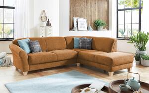 ROHOVÁ SEDAČKA, textil, terakotová Sit & More - Sedačky, Online Only