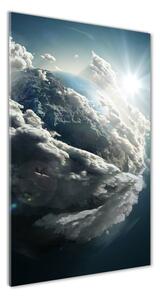 Vertikálny foto obraz sklo tvrdené Planéta Zem