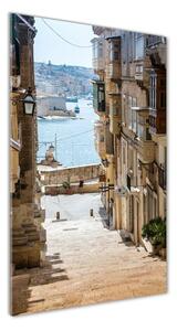 Vertikálny foto obraz fotografie na skle Uličky na Malte