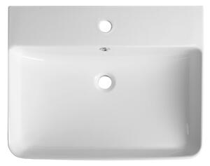 Bruckner, NERON keramické umývadlo 60x48 cm, biela, 201.128.0