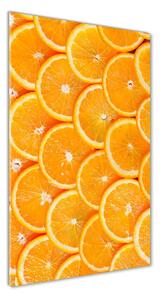 Vertikálny fotoobraz na skle Pomarančové plátky
