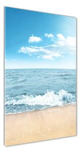 Vertikálny foto obraz sklenený Pláž a more osv-82558559