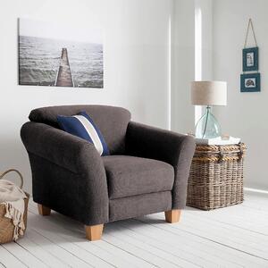KRESLO, textil, tmavohnedá Sit & More - Online Only obývacie izby, Online Only