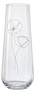 Crystalex Poháre na prosecco FLOWERS 250 ml, 4 ks