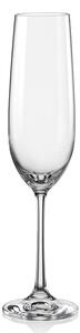 Kusovky Crystalex Pohár na šumivé víno VIOLA 190 ml