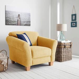 KRESLO, textil, horčicovožltá Sit & More - Online Only obývacie izby, Online Only