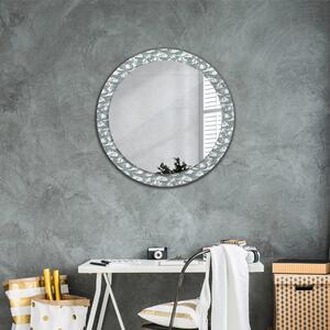 Okrúhle ozdobné zrkadlo na stenu Oblaky