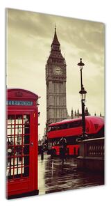 Vertikálny fotoobraz na skle Big Ben Londýn osv-91738118