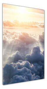 Vertikálny foto obraz sklenený Let nad oblaky osv-92314330