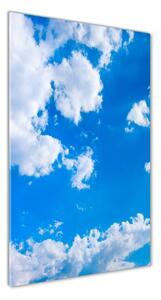 Vertikálny foto obraz sklo tvrdené Mraky na nebi