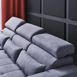 ROHOVÁ SEDAČKA, textil, modrá Carryhome - Sedačky, Online Only