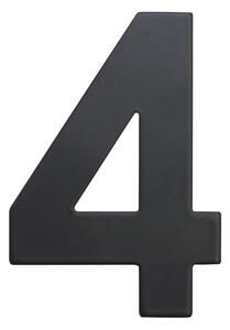 Domové číslo "4", RN.75L, čierna