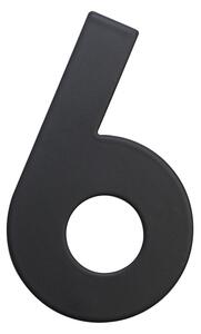 Domové číslo "6", RN.75L, čierna