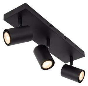 Lucide 53910/03/30 - Bodové svietidlo AMIGO 3xGU10/40W/230V čierne