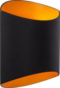 Lucide 09240/01/30 - Nástenné svietidlo DILETTA 1xG9/40W/230V čierna
