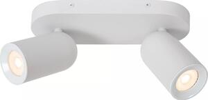 Lucide 13958/02/31 - Bodové svietidlo PUNCH 2xGU10/35W/230V biela