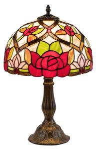 Brilagi - Tiffany vitrážová stolná lampa GARLAN 1xE27/40W/230V