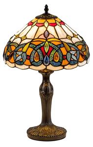 Brilagi - Tiffany vitrážná stolná lampa LUISA 1xE27/40W/230V