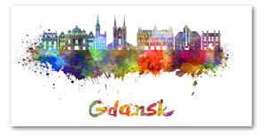 Fotoobraz na skle farebný Gdansk osh-105099477