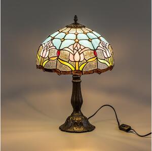 Brilagi - Tiffany vitrážová stolová lampa LORAS 1xE27/40W/230V