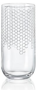Crystalex Pohár Honeycomb 440 ml, 6 ks