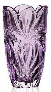 Aurum Crystal Váza FLORA ametyst 280 mm