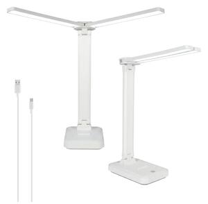 Brilagi - Stmievateľná LED stolová lampa MODO DUO LED/8W/5V 3000/4000/6500K biela