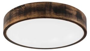 Brilagi - LED stropné svietidlo CARVALHO SMOKEY LED/36W/230V dub priemer 47,5 cm
