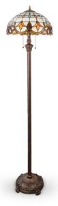 Brilagi - Tiffany vitrážová stojacia lampa MIRABELLA 2xE27/60W/230V