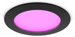 Philips - SADA 2x LED RGBW stmievateľné kúpeľňové podhľadové svietidlá Hue SLIM LED/12W/230V IP44