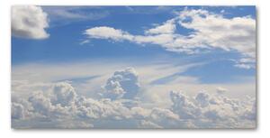 Foto obraz sklo tvrzené Oblaky na nebi osh-115551342