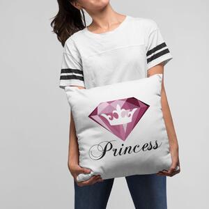 Princess - vankúš s potlačou