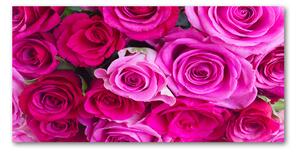 Fotoobraz na skle Kytica ružových ruží osh-119338760