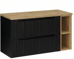 NOVA BLACK 82-100-B2-DE skrinka pod umývadlo 100 cm