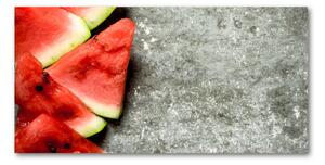 Foto obraz fotografie na skle nakrájaný melón