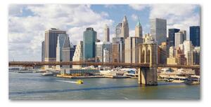 Foto obraz sklo tvrzené Manhattan New York osh-136544360
