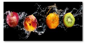 Foto obraz sklo tvrzené Ovocie a voda osh-148249825