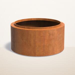 Cortenový kvetináč Rondo Ø 1200 × v 600 mm