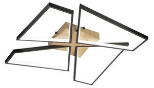LED Stmievateľné stropné svietidlo LED/115W/230V 3000-6500K hnedá/čierna + DO