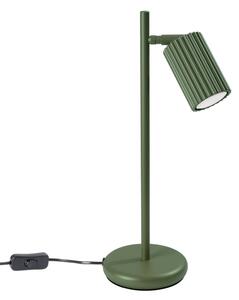 Sollux SL.1624 - Stolná lampa KARBON 1xGU10/10W/230V zelená